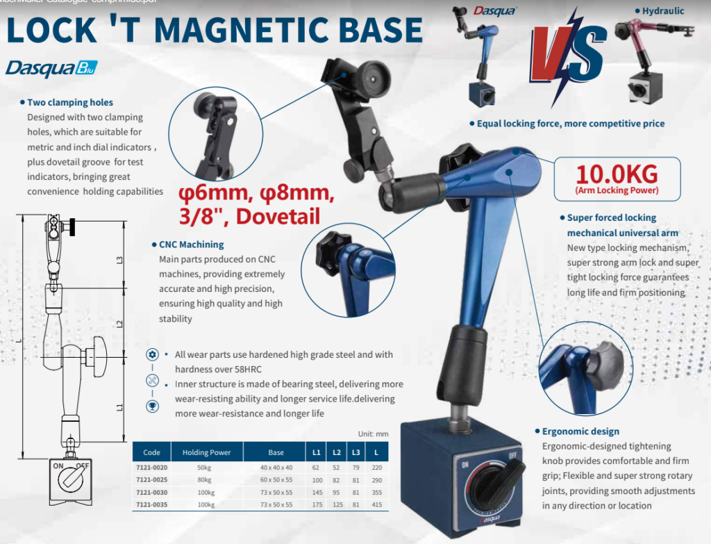 Base Magn&eacute;tica Flex&iacute;vel - Dasqua